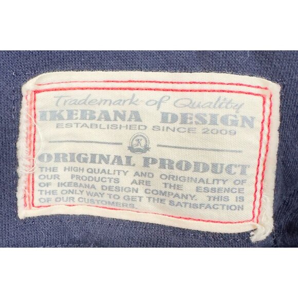 FCB Barcelona 1714 Authentic Hoodie M Navy Blue Fleece Raglan Sleeve By Ikebana - Picture 4 of 11